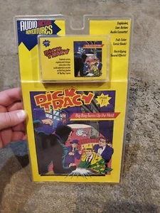 Dick Tracy #1: Big Boy Turns Up The Heat Cassette Tape & Comic Book Set 1990 - Picture 1 of 2