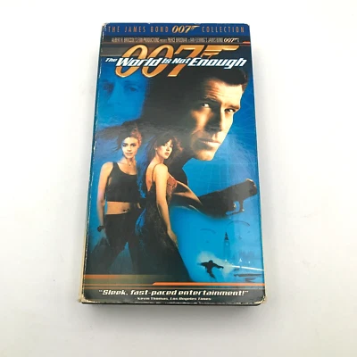  007 The World Is Not Enough - VHS Tape 1999 Pierce Brosnan - Image 1 of 3