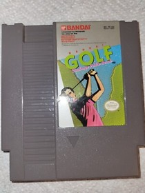 Juego Golf Challenge Pebble Beach Vintage NES... &iexcl;Funciona!!