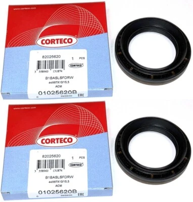 LAND ROVER DRIVESHAFT AXLE SEAL SET 2 LR3 LR4 RR SPORT RANGE TZB500050 CORTECO - Image 1 of 4