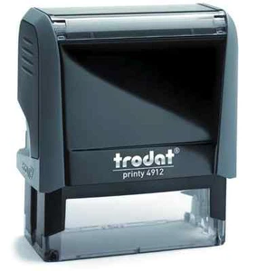 Stempel Selbstfärber TRODAT Printy 4912 4-5 Zeilen mit Wunschtext / Logo - Picture 1 of 3
