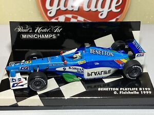 MINICHAMPS 1/43 Benetton Playlife B199 Giancarlo Fisichella #9 430990009