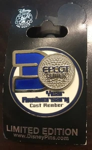 Prendedor Disney Epcot 30 Años 30 Aniversario Miembro del Elenco Le Spaceship Earth - Imagen 1 de 1