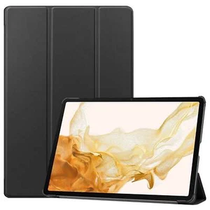 Hülle für Galaxy Tab S10 Plus/S9 Plus Bizon Flip Case Cover Tasche Etui Schwarz - Bild 1 von 6