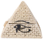 Egipska piramida Figurka Pudełko na napoje Żywica Dekoracyjny posąg