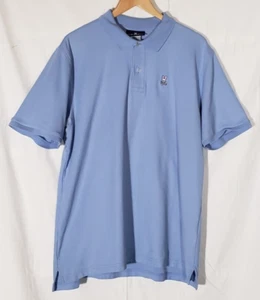 Psycho Bunny 100% Pima Cotton SS Polo - L.Blue - Sz 8 (XL)* - Picture 1 of 4