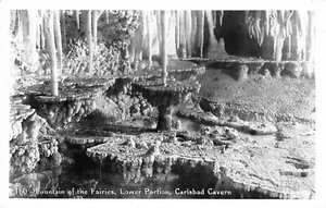 #H4419 CARLSBAD, N.M. POSTAL CON FOTO REAL, CAVERNA CARLSBAD - Imagen 1 de 2