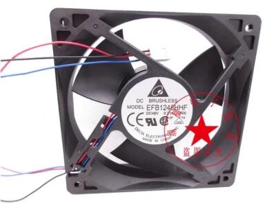 1PC Delta EFB1248HHF-F00 48V 0.21A 12032 Cooling Fan 12CM - Image 1 of 2