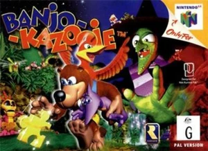 Banjo Kazooie - Nintendo 64 N64 Action Adventure Puzzle Video Game Boxed - Picture 1 of 1