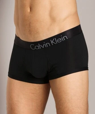 Calvin Klein Boxer Trunk Bold Collection Low-Rise Trunk Black 8908 - Image 1 of 2