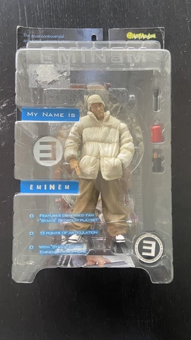 Art Asylum 2001 Eminem My Name Is Eminem Action Figure Cover
