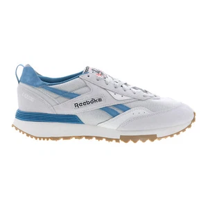 Reebok LX2200 Mens Gray Suede Lace Up Lifestyle Sneakers Shoes - Picture 1 of 8