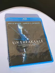 Unbreakable Blu-ray 2008 Brandneu VERSIEGELT Shyamalan Bruce Willis Samuel Jackson - Bild 1 von 2