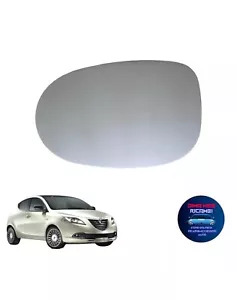 PIASTRA SPECCHIO SPECCHIETTO VETRO VETRINO SINISTRO SX LANCIA YPSILON Y 312 2011 - Foto 1 di 2