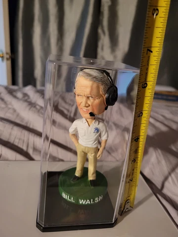 RARE SAN JOSE SPARTANS 2014 ASSISTANT COACH BILL WALSH BOBBLEHEAD GIVEAWAY Cover