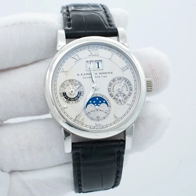 A. Lange & Söhne Langematik Perpetual 310.025E Platinum Watch Box & Papers - Image 1 of 4