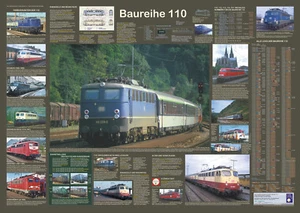 Poster "Baureihe 110" - Bild 1 von 3