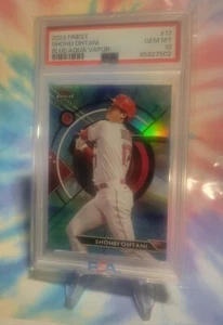 2023 Topps Finest Shohei Ohtani #17 PSA 10 #018/250 - Picture 1 of 2