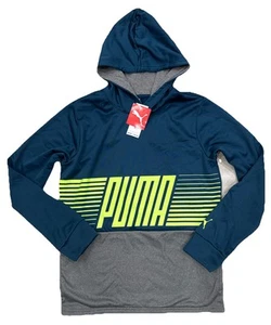 Kids Puma Pullover Hoodie With Pockets, Size X-Large (NWT) - Picture 1 of 6
