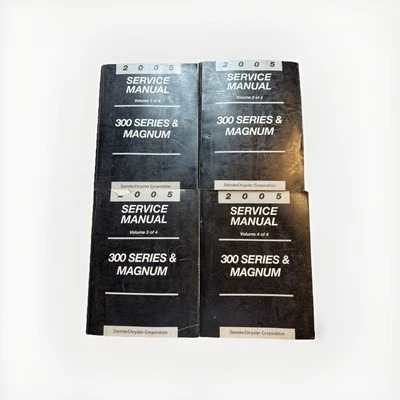 Chrysler 300 Magnum Set 2005 OEM Tienda Servicio Reparación Manual Cableado Diagramas Cuerpo Foto 1 de 4