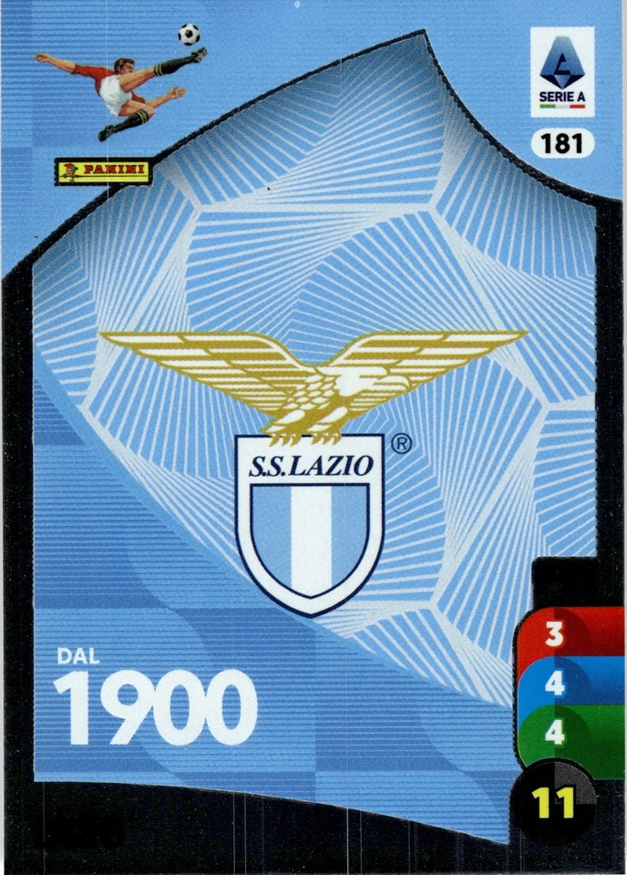 PANINI Calciatori 2025-26 2026 Adrenalyn XL CARD N.181 Logo Lazio - Lazio - Logo - Immagine 1 di 1