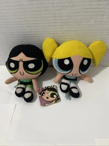 Powerpuff Girls Buttercup An Bubble Doll Cartoon Network 1999 Trendmasters 6" - Picture 1 of 10