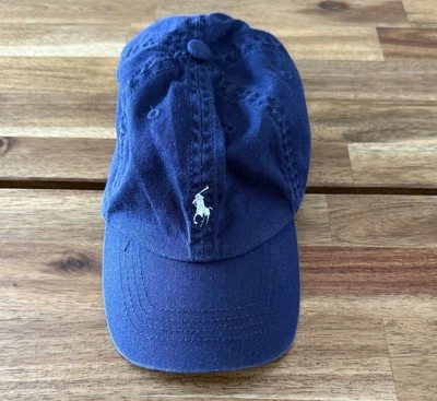 Gorra Polo Ralph Lauren Niño Pequeño 2T-4T Azul Preppy Clásica~INICIALES TAC*TAL CUAL Foto 1 de 4