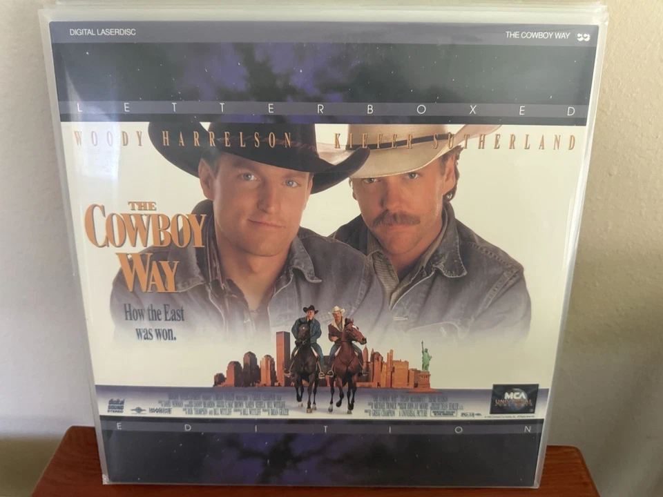 The Cowboy Way Laserdisc - 1994 (Woody Harrelson) - Letter Boxed Edition - Image 1 of 1