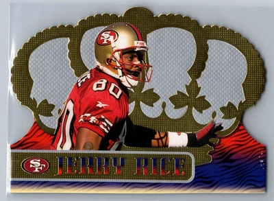 1999 Pacific Crown Royale - Jerry Rice #123 - HOF EX - Image 1 of 2
