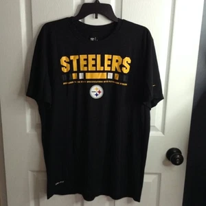 Nike Pittsburgh Steelers T-shirt; XL; team pride; NFL, Dudecore, Bro Code; Teams - Picture 1 of 6