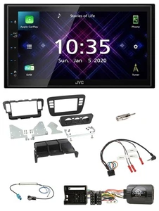 JVC DAB 2DIN Lenkrad Bluetooth USB Autoradio für Seat Mii Skoda CitiGo 2011-2016 - Bild 1 von 12