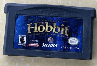 Hobbit Nintendo Game Boy Advance, 2003 Cartucho Solo GBA PROBADO Funciona con FOTOS Foto 1 de 4