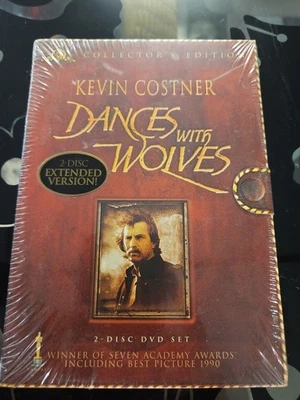 Dances with Wolves “Special Edition & Extended Version” DVD Set - Sealed! - Image 1 of 3