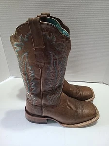 ARIAT Damenstiefel Crossfire Picante braun Leder eckige Zehenpartie Größe 6 B - Bild 1 von 10