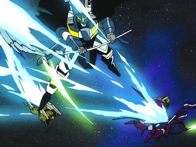 Mobile Suit Gundam Wing Deathscythe Original Animation Production Cel Art douga - Image 1 of 4