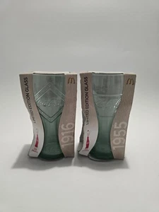McDonald’s Coca Cola Glass Limited Edition 1916 And 1955 Design - Picture 1 of 5