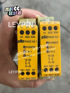 1 pieza nuevo terminal de tornillo de relé de seguridad Pilz PNOZ X2.1 24VAC/DC 2n/oc #IM - Imagen 1 de 3