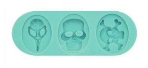 Stampo in Silicone HALLOWEEN - per decorazioni in pasta di zucchero, gesso ecc. - Foto 1 di 1