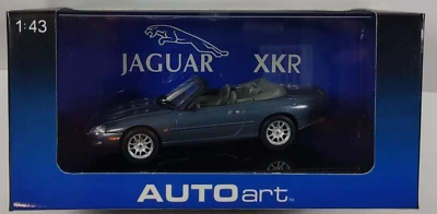 JAGUAR XKR 2007 CABRIOLET GRIGIO TITANIO AUTOART 53702 1:43 ROADSTER - Immagine 1 di 3