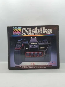 Nishika N8000 Lenticular 35mm 3D Camera Brand New in Open Box VERY RARE - Picture 1 of 2