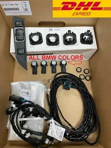 BMW F30 F31 F32 F34 FULL Front Park Distance Control PDC Retrofit Kit install - Bild 1 von 11