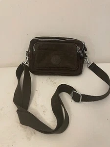 KIPLING Brown Nylon Fanny Pack Crossbody & Waist Belt Bag - Picture 1 of 3
