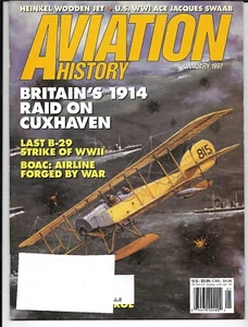 Aviation History, JAN 1997, VF, Last B-29 Strike WWII, Jacaques Swaab Art. - Picture 1 of 2