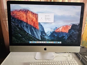 Apple iMac 27-inch Retina 5K i5 Quad Core 16GB RAM,512GB SSD OS X El Capita 2015 - Picture 1 of 3