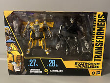 Transformers Studio Series Buzzworthy CLUNKER BUMBLEBEE 27  BARRICADE 28