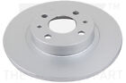 2x Brake Discs Pair Solid fits FIAT PANDA 9 2012 on 257mm Set NK 0060808872 New