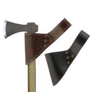 Medieval Frog Axe Sheath Scabbard Belt Hanger Leather Sheath Holder - Picture 1 of 7