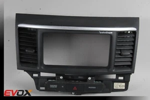 LANCER 08-15 MITSUBISHI EVO X EVOLUTION 10 RADIO AC VENT TRIM PANEL - Picture 1 of 6