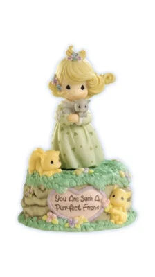 Precious Moments You Are Such Purr-fect Friend Wind Up Musical Foto 1 de 4