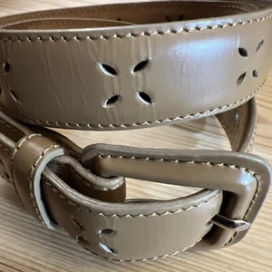talbots belt womens Medium Tan - Picture 1 of 9